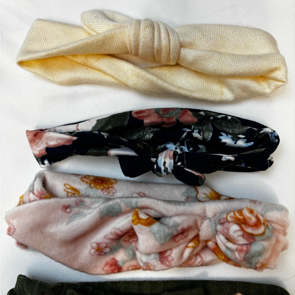 Set of 7 baby girl Stylish Headbands - Picture 2 of 4